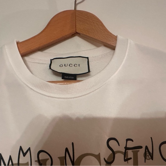 Gucci crewneck sweatshirt. By Alessandro Michele. - Picture 3 of 4